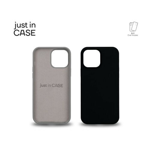 Just in case 2u1 extra case mix plus paket crni za iPhone 13 Pro Max ( MIXPL105BK ) Cene