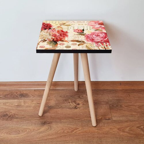 Hanah home klub sto Shp306, 35x42x35 cm, Šareni Cene