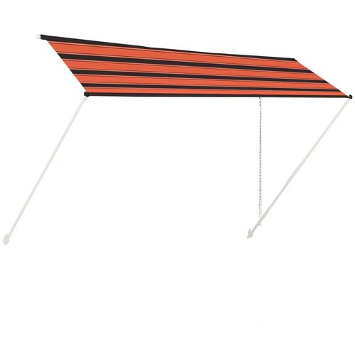  Tenda na uvlačenje 400 x 150 cm narančasto-smeđa Cijene