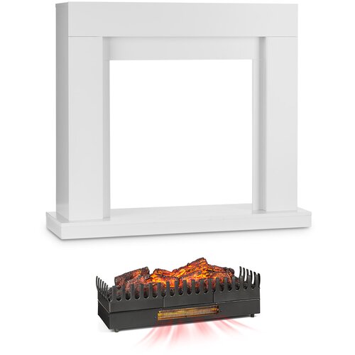Klarstein studio frame, konstrukcija kamina, kamini fxl, uložak za kamin, 2000 w, mdf, bijela Slike