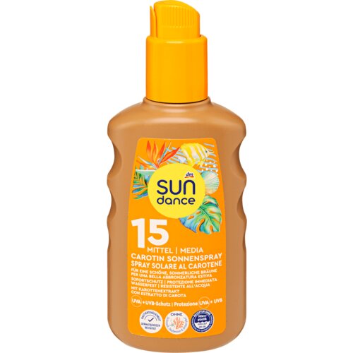 sundance carotin sprej za zaštitu od sunca, spf 15 200 ml Cene
