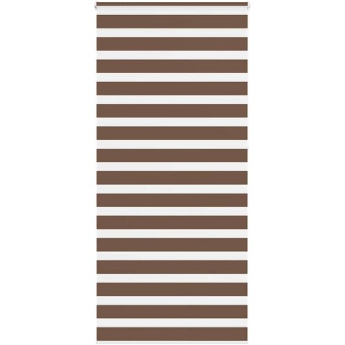 Zebra zavjesa Smeđa 115x230 cm &Scaron;irina tkanine 110,9 cm Poliester Cene