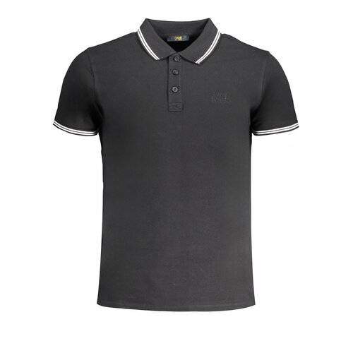 Cavalli Class MEN&#39;S SHORT SLEEVED POLO SHIRT BLACK Cene