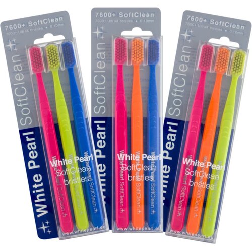 White Pearl SoftClean 7600+ Toothbrush zobna &amp;scaron;četka 1 set Slike