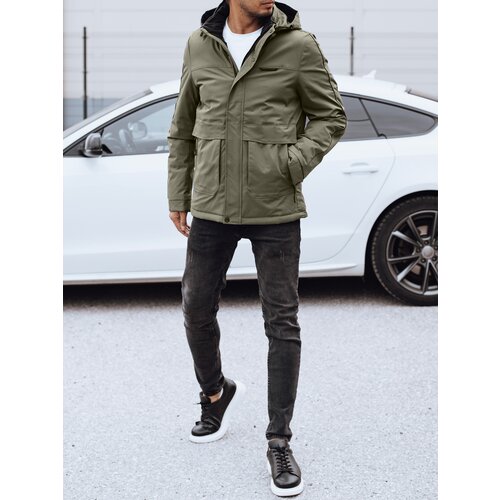DStreet Men&amp;#039;s winter jacket with detachable hood Slike