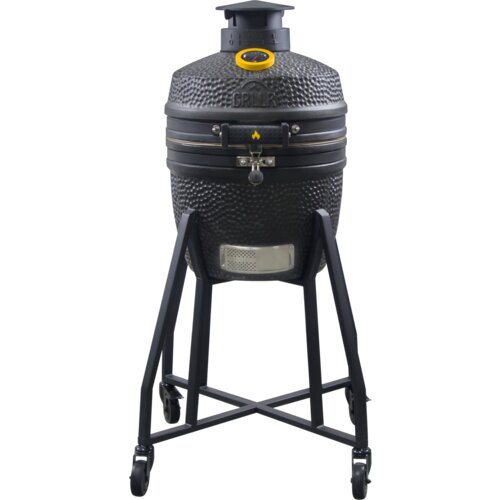 GRLLR Ember Kamado Classic 16" - Matt Black Cene