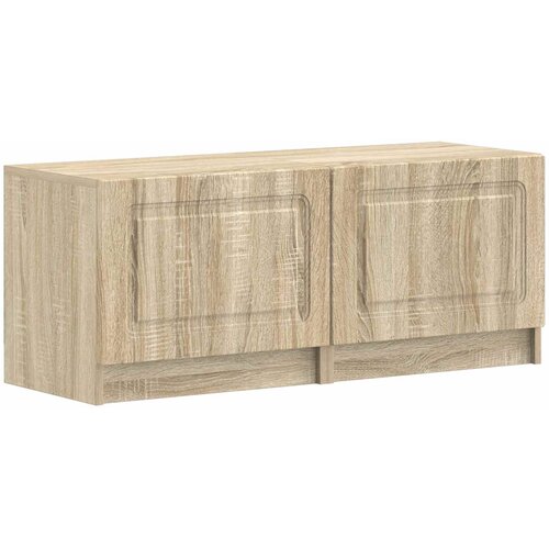  LED TV kabinet UTRECHT 3 kom. Hrast sonoma Konstruirano drvo Smeđa 100 x 35 x 40 cm Slike