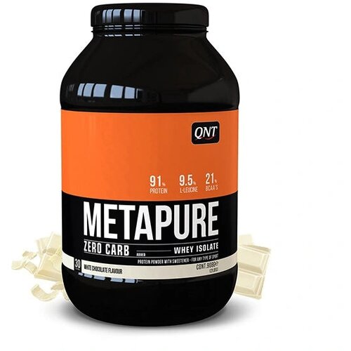 QNT metapure whey protein isolate – čist i brzo apsorbujući protein - bela čokolada 908g Cene