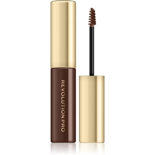 Revolution Brow Volume And Sculpt Gel gel za obrve za volumen i oblik nijansa Warm Brown 6 ml Cijene
