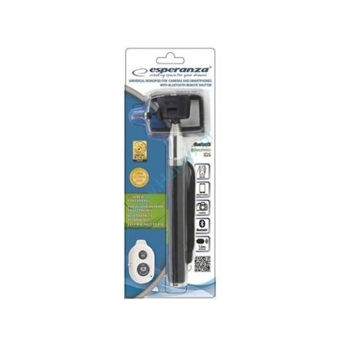 Univerzalni BLUETOOTH SELFIE &amp;scaron;tap monopod ESPERANZA, sa odvojenim daljinskim, EMM117 Slike