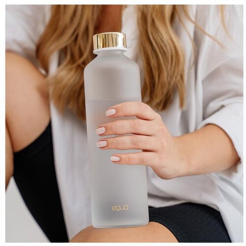 Equa Steklenička Mismatch 750 ml, matirana, bela Cene