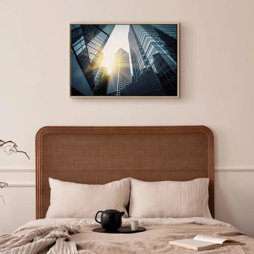  Slika - In a Big City (1 Part) Wide - Third Variant 60x40 U prirodnom drvenom okviru Slike