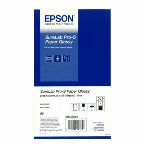 Epson paper glossy A4x65 2 roll Slike