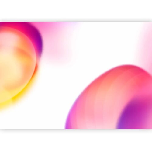  Foto tapeta - Abstraction - Shapes - Juicy Yellow and Violet-Pink 500x350 Slike