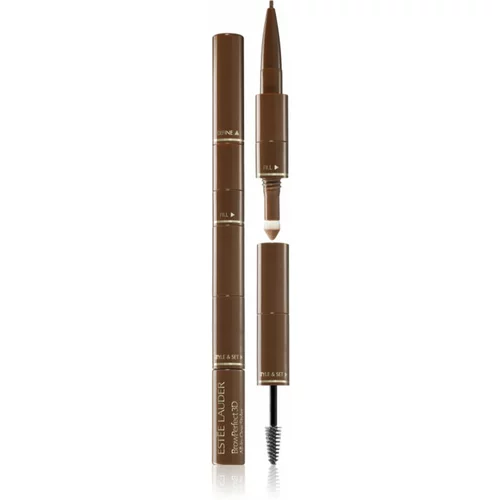Estée Lauder BrowPerfect 3D All-in-One Styler olovka za obrve 3 u 1 nijansa Auburn 2,07 g