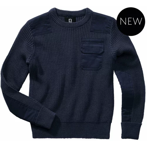 Brandit pulover za dječake bw, navy