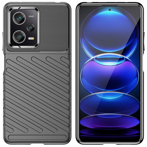 HURTEL Futrola Carbon Shield TPU za Xiaomi Redmi Note 12 Pro+ - Crna Cijene