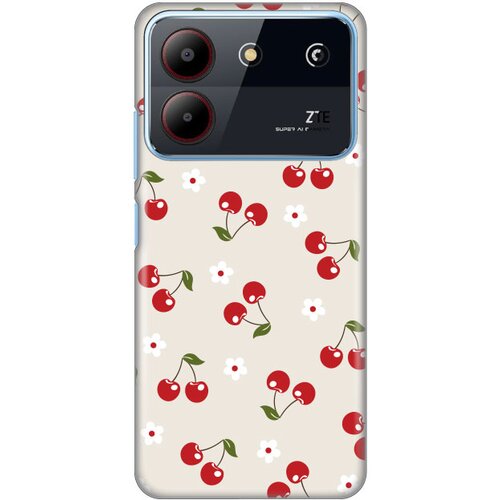  maska za zte blade A54 cherry and flowers silikonska print Cene