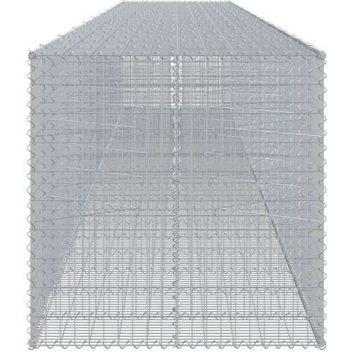  Gabionska ko&amp;scaron;ara s poklopcem 1050x100x100 cm pocinčano željezo Slike