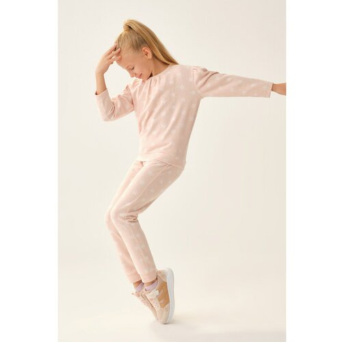 Dagi Sweatshirt - Pink - Relaxed Cene