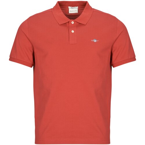 Gant Polo majice kratki rokavi REG SHIELD SS PIQUE POLO Rdeča Cene