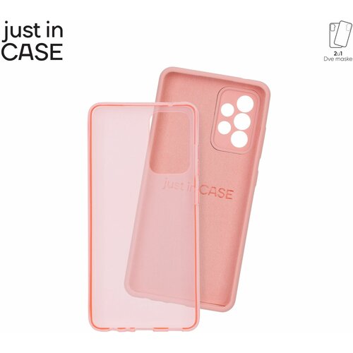 Just In Case 2u1 extra case mix paket pink za A52S 5G Slike