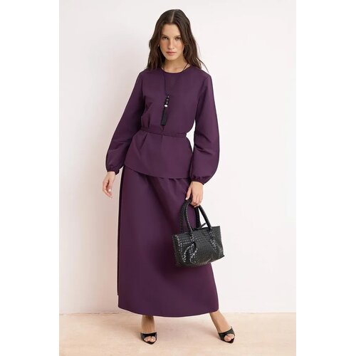 Trendyol Modest Ženski komplet Tctss26Us00031, Ljubičasti Slike