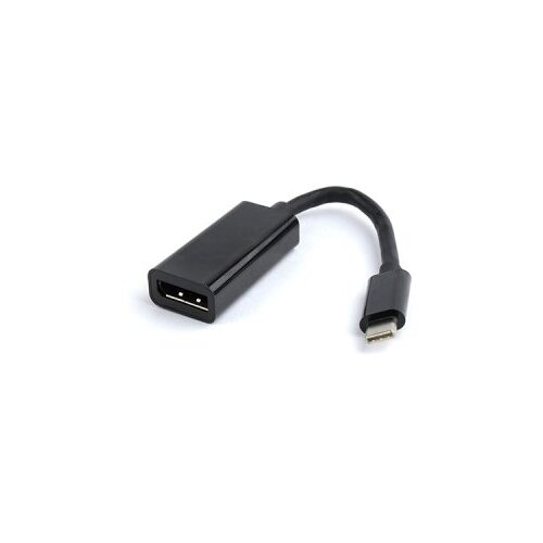  USB adapter Type-C to DisplayPort, BLACK, GEMBIRD A-CM-DPF-01 Cene
