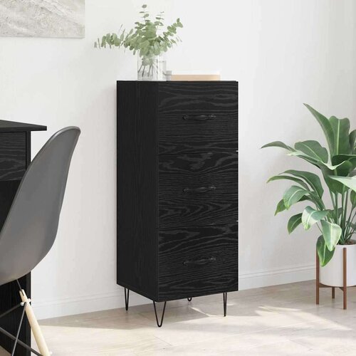  Kreveta Crni hrast 34 x 34.5 x 90 cm Konstruirano drvo Cijene