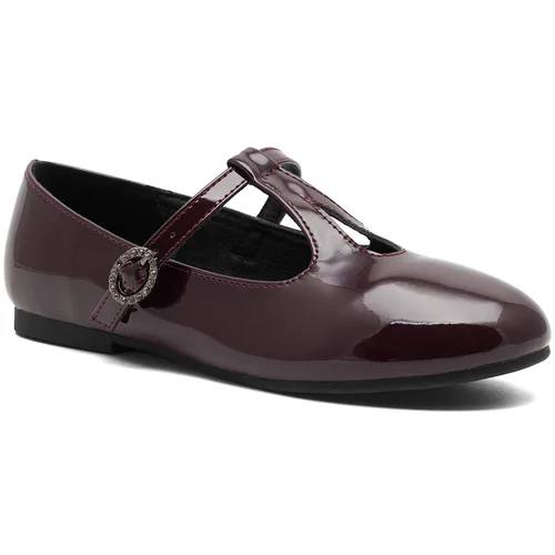 Nelli Blu Balerinke CM221210-1 Bordo rdeča