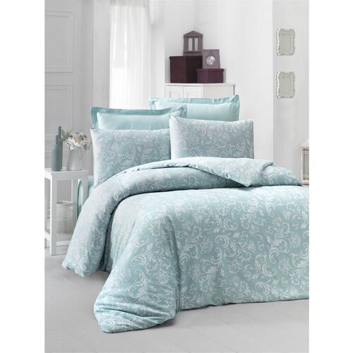 Verano mint mintwhite satin single quilt cover set (eu) (it) Cene