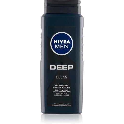 Nivea men deep gel za tuširanje, 500ml Slike