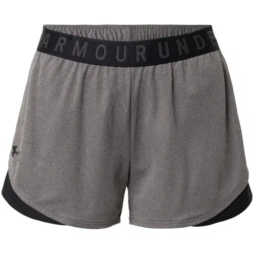 Under Armour Sportske hlače 'Play Up' siva / crna