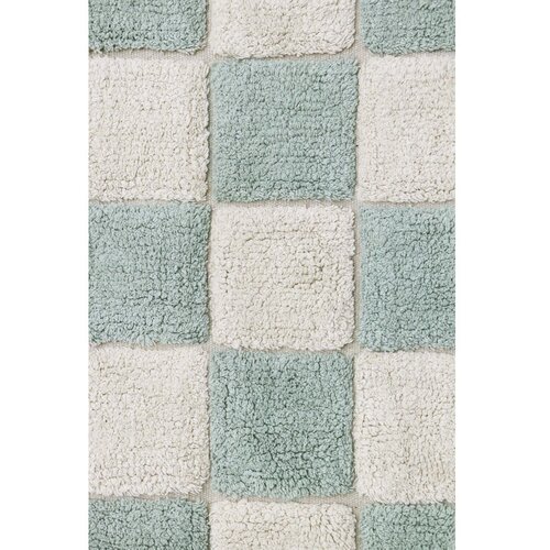 Lorena Canals Svijetlo plavi/krem periv/ručno rađen pamučan tepih 120x160 cm Kitchen Tiles Blue Sage &amp;ndash; Slike