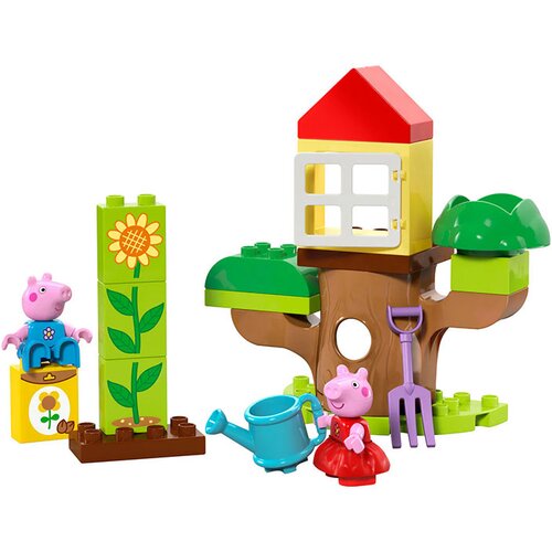 Lego DUPLO Peppa Pig: Pujsa Pepa na vrtu z drevesno hišico Cene