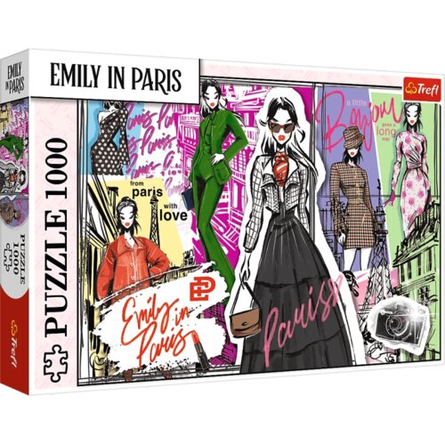 Slagalica 1000 - Emily u Parizu: Modne inspiracije - Trefl 10967 Slike