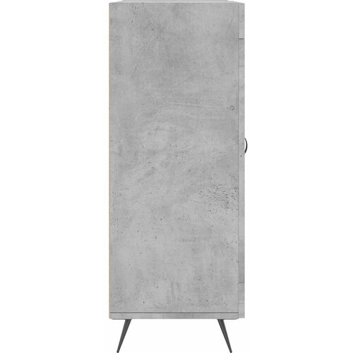  Komoda siva boja betona 69,5x34x90 cm od konstruiranog drva Slike