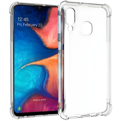 IZMAEL.eu Silikonska futrola s ojačanim rubovima za Samsung Galaxy A20s - Prozirna Cijene