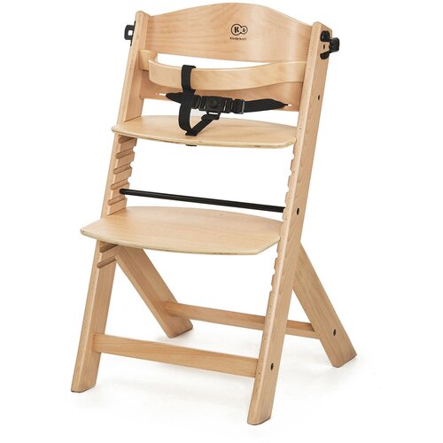 Kinderkraft hranilica Enock wooden + njihaljka Calmee siva Slike