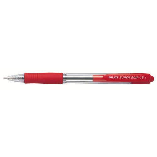 Pilot Kemični svinčnik Super Grip Fine BPGP-10R-F, rdeča Cene