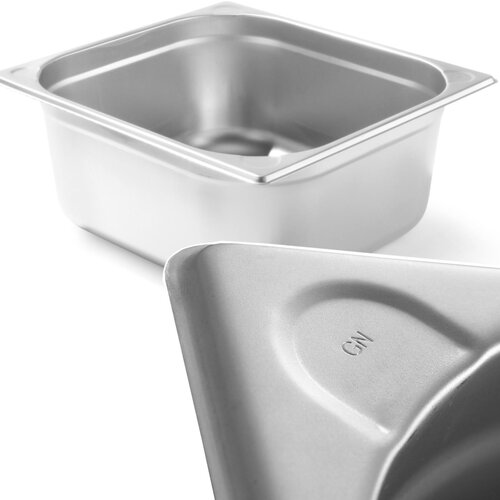 Hendi Kitchen Line GN 2/3 jeklena posoda, vi&amp;scaron;ina 150 mm - 806241, (21384076) Slike