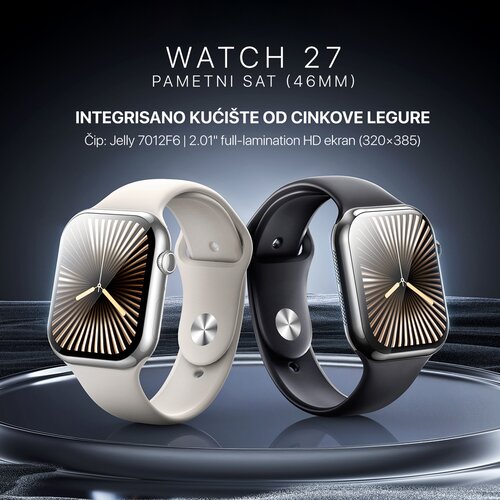  Smart watch REMAX Watch27 46mm crni Slike