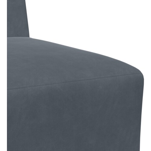 vidaXL sofa stolice 3 pcs tamno siva 55 x 74 x 82 cm baršun Cene