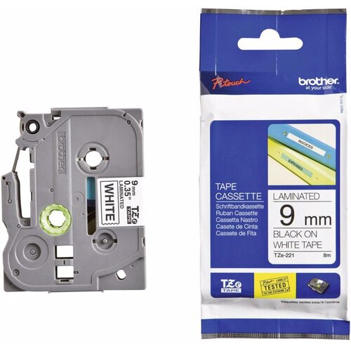 Pot PAP BRO TRAKA TZE221 9mm crno na bijelo Cijene