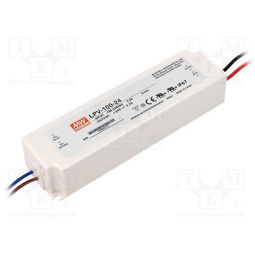 MeanWell LED napajanje vodootporno lpv 100W 24V IP67 Cene