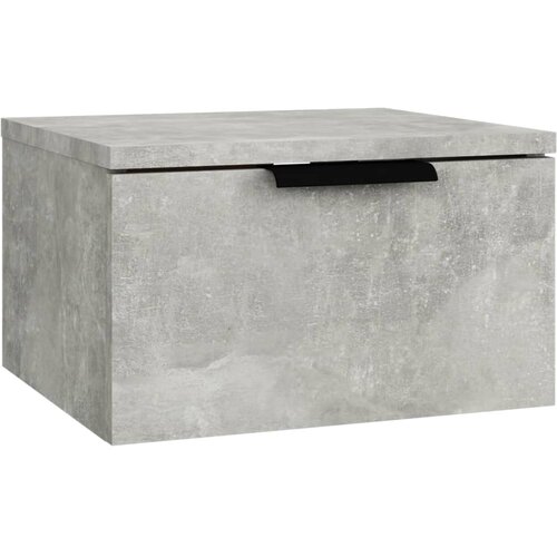 Maison Chic Stenska Nočna omarica - Nočna miza betonsko siva 34x30x20 cm, (21687525) Slike