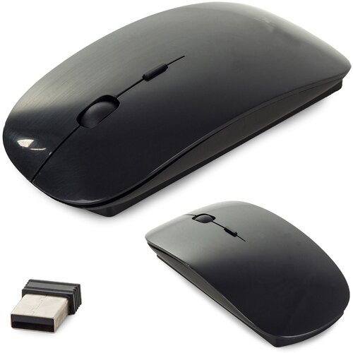  Bežični WIFI optički miš 1600 DPI crni Cijene