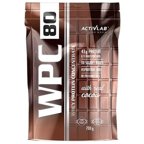 ACTIVLAB WPC 80 Standard proteini s okusom mliječne čokolade (700 g) Cijene