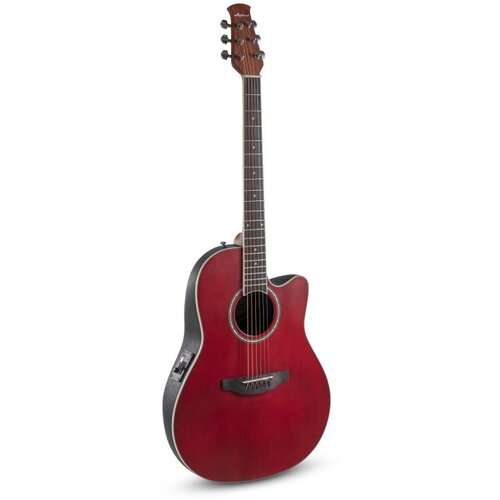  Elektroakustična kitara Applause AB24II CS Mid Cutaway - Ruby Red Satin - Audio-Kondric Cene