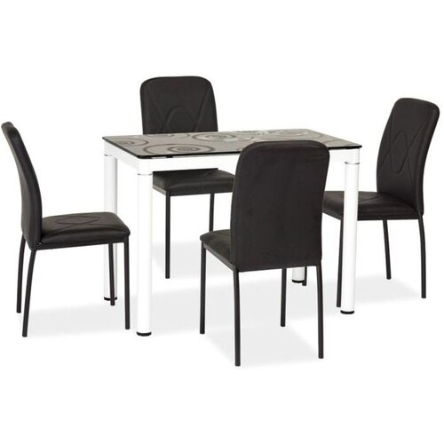 Molarem Home stol DAMAR 100x60 - staklo Slike